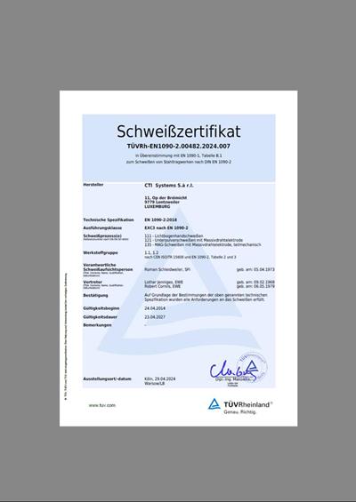 ISO 1090-2 (DE) - Dokumente